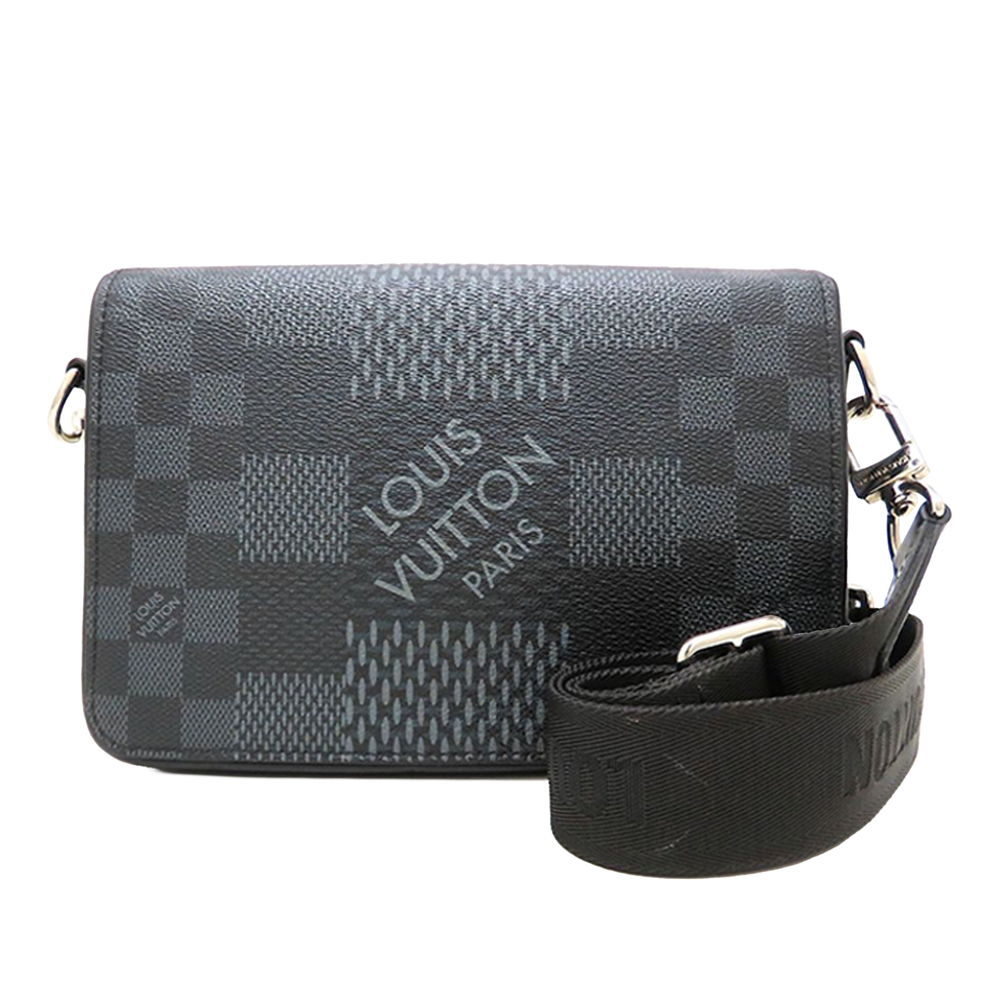 Pre-Loved Louis Vuitton Damier Graphite Studio 3D Messenger Bag - Picture 1 of 12